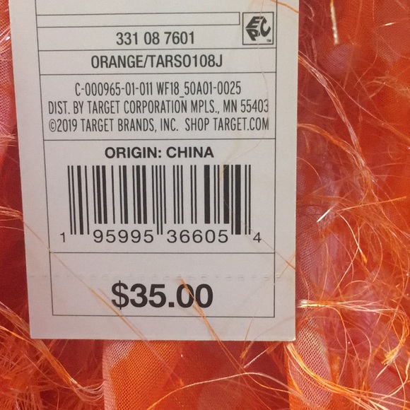 Orange fun dress!! NWT - Picture 9 of 11